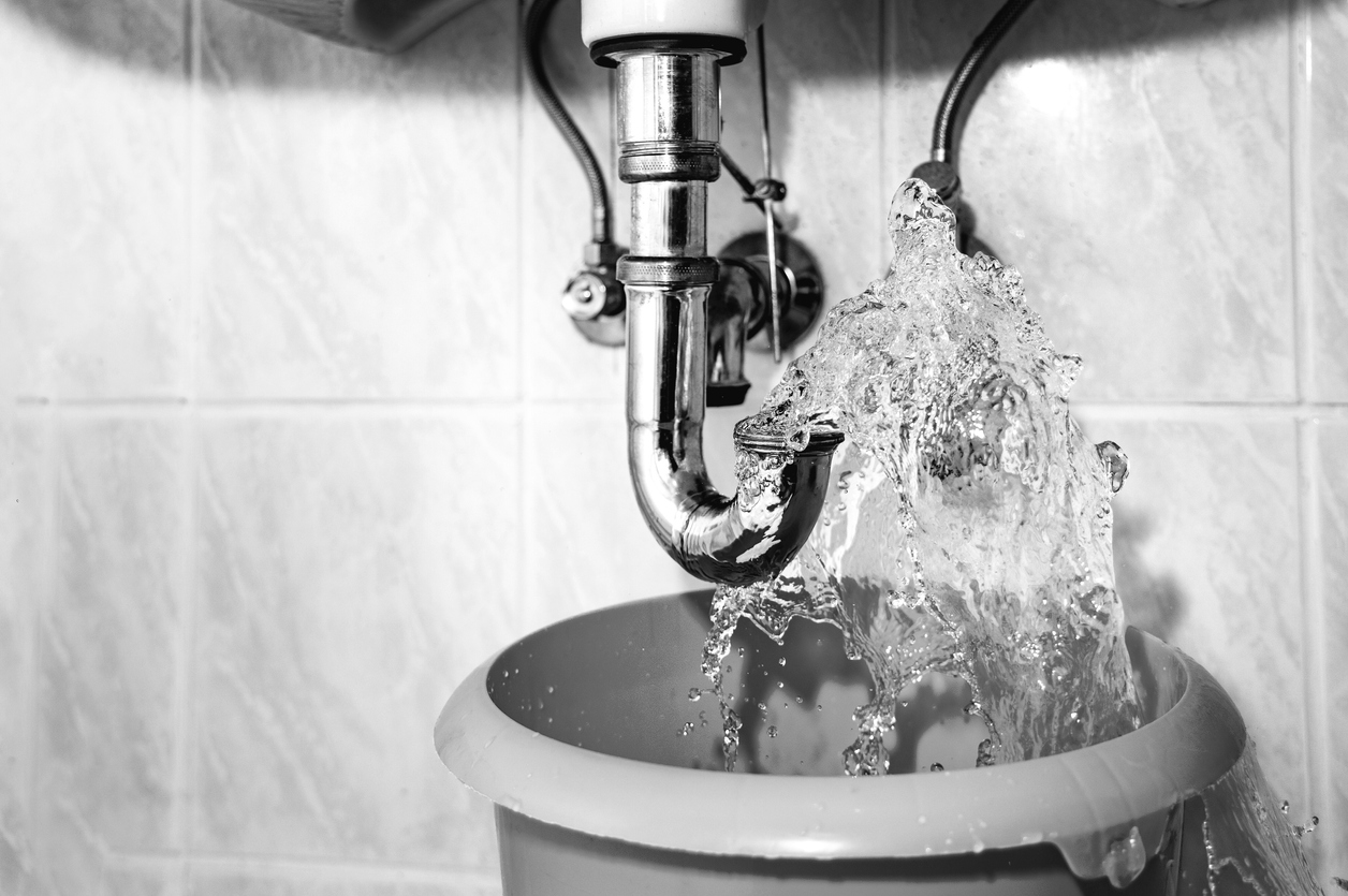 Bathroom Drain Leaking Water
