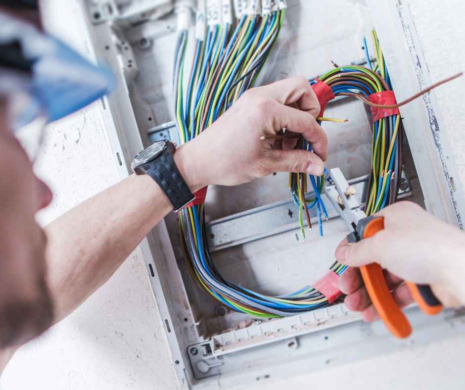 Installing electrical wiring