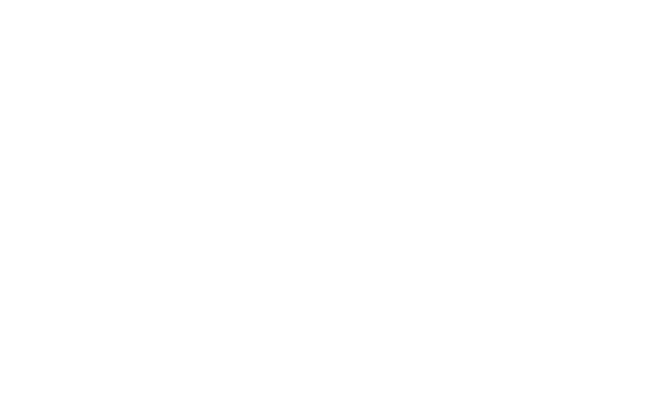 White silhouette of a lighthouse emitting wide beams of light to the sides against a black background.
